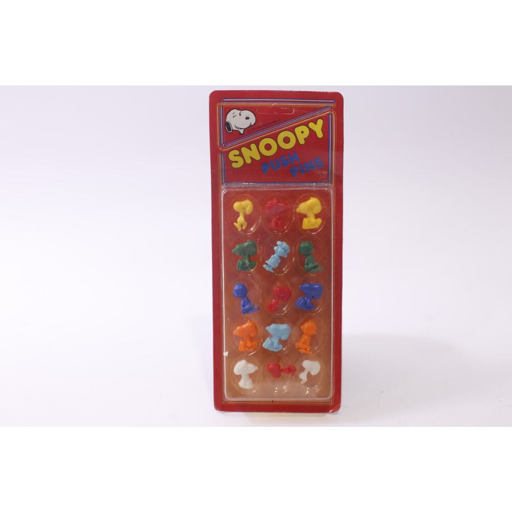 Snoopy, Push Pins, Butterfly Originals, School, Office, Vintage, ~ 260120-WH 909